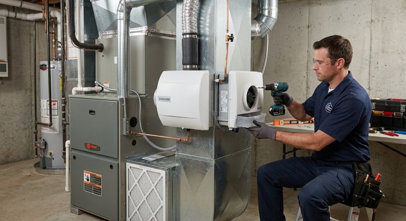 Attic Humidifier Installation in Monmouth County, NJ