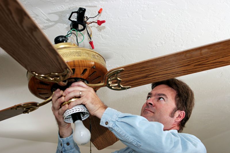 Ceiling Fan Replacement in Conroe, TX